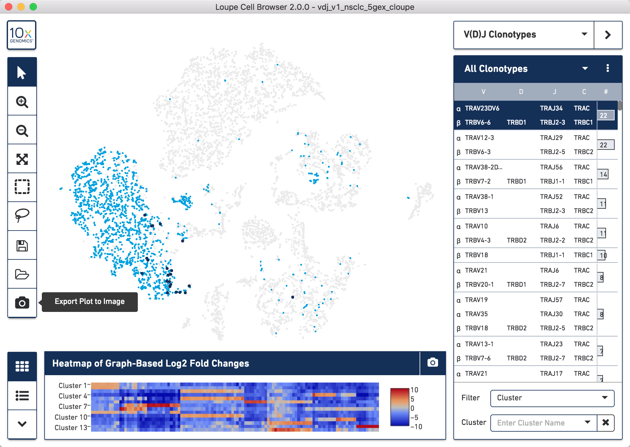 Analysis and Visualization of Data in the Tumor Microenvironment